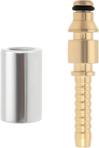 Allecto Plus - Messing Hogedrukreiniger Slangfitting 1 st - Quick Fit Adapter - Compatibel met Stihl - Hogedrukreiniger Accessoires - Hoge Kwaliteit - Makkelijk in Gebruik