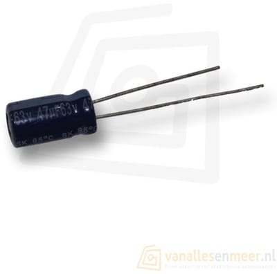 3300uF 63V Condensator 18x35 – Hoogwaardige Elektrolytische Condensator