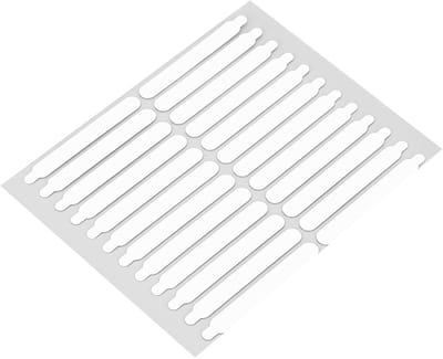 Dailygoods- Dubbelzijdige Tape Extra Sterk - Nageltape - Lichtgewicht - Transparante Tape - 10 Vellen (24 Strips/Blad) - Gemakkelijk te Gebruiken