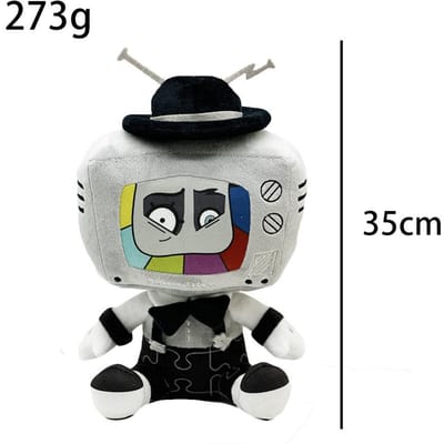 Nieuwe SMG4 MrPuzzles Pluche TV Rol Pluche Speelgoed Gevuld Kussen Poppen Verzameling Model Pluche Pop Kamer Decoratie Verjaardagscadeaus 35cm
