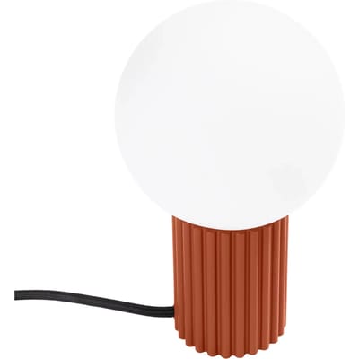 Sollux Lighting Wandlamp Halo - G9 - rode oker - aluminium/glas - 12x12x19cm