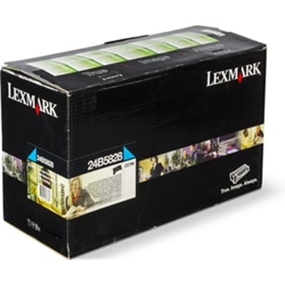 Lexmark 24B5828 toner cartridge cyaan (origineel)