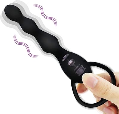 Massage-apparaat voor vrouwen, draagbaar seksspeeltje, kleine anale vibrator, 10 standen.