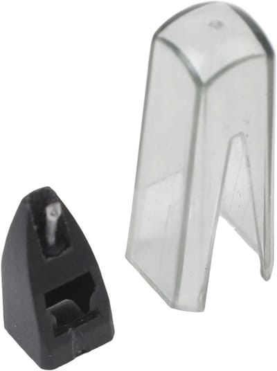 Vervangende naald stylus - Cartridge naald - Muziek afspelen - Verbeterde tracking - 1 stuk - Zwart