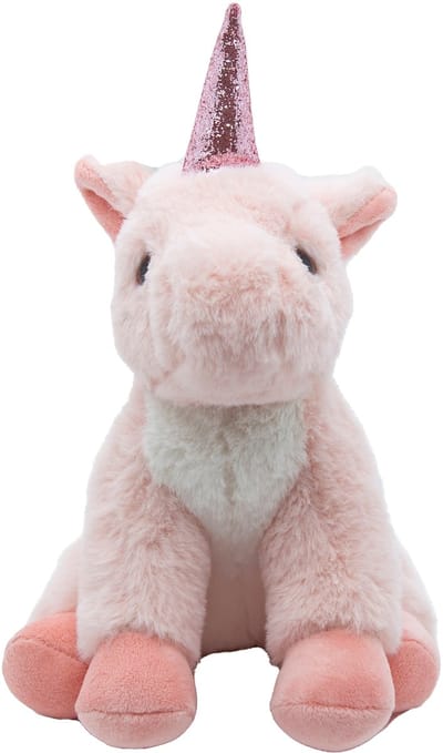 Cute since 1999 - Knuffel Eenhoorn - Hurkende Eenhoorn speelgoed - Baby knuffel - 19cm
