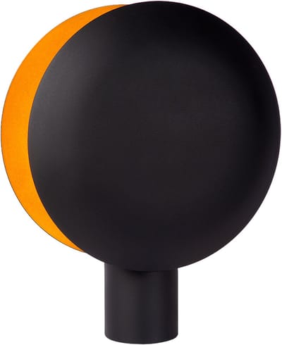 Atmooz - Copple - Tafellamp - Zwart met Gouden Binnenkant - Rond - 20 x 35 x 45 cm - E27 Fitting - Max 60W - Metaal