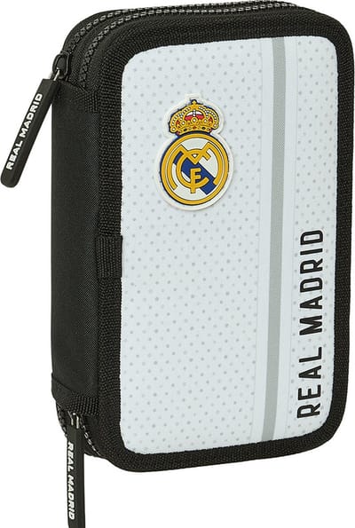 Real Madrid Gevuld Etui, Los Blancos - 28 st. - 19,5 x 12,5 x 4 cm - Polyester