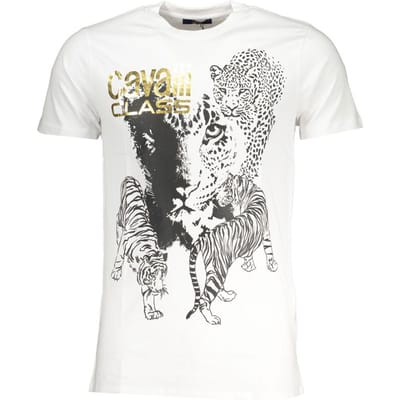 Dierenprint T-shirt Korte Mouwen Ronde Hals