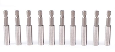 Allecto - Magnetische Schroevendraaier Bit Houder Set - 10-delige set - 1/4 inch hex - Schroevendraaiers - Boormachines - Voor professioneel gebrui...