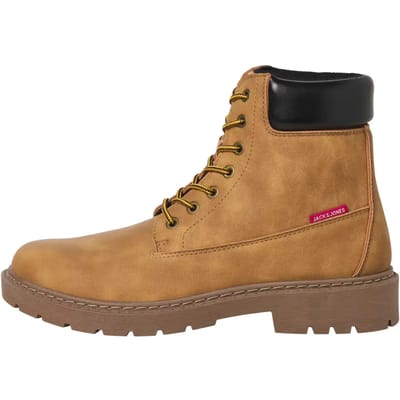 Jack & Jones - Heren Veterschoenen Thames Boot - Beige - Maat 44