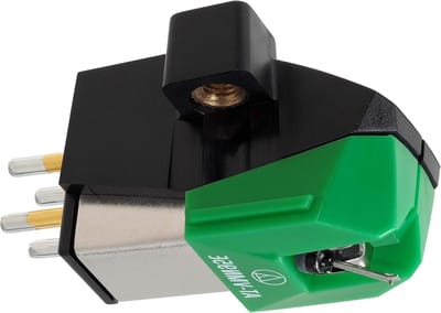 Draaitafel Element - Naald Systeem - Muziek Afspelen - Elliptische Stylus - Halve Inch - Zwart Groen
