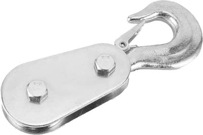 2 Ton Snatch Block Heavy Duty Pulley - Robuuste Liftblok voor UTV, ATV en Motocross met Stalen Constructie