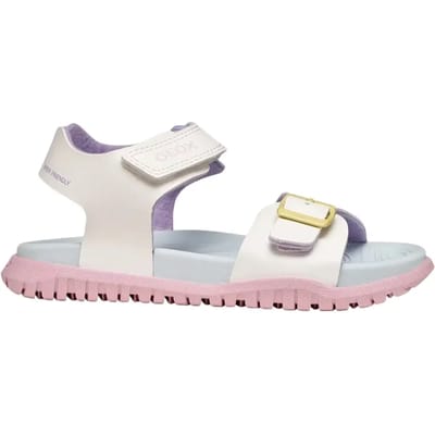GEOX SANDAL FUSBETTO TIENERS Sandalen - WIT/VEELKLEURIG - Maat 30