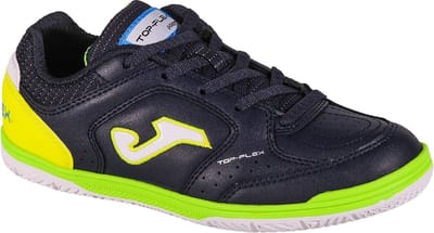 Joma Top Flex Jr 24 TPJS IN, voor een jongen, Marineblauw, Indoorschoenen, maat: 28