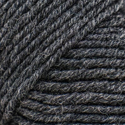 Brei-Haakgaren Luca-s - Supersoft 100% Merino - 04 - Dark Grey - Donkergrijs - bol van 50 gram