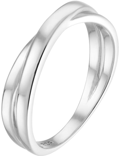 Glow 114.080354 Dames Ring - Minimalistische ring - Sieraad - Zilver - 925 Zilver - 5 mm breed