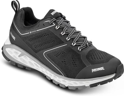 Meindl Power Walker 2.0 Wandelschoen - Heren waterdichte lage wandelschoenen - Schwarz/Silber
