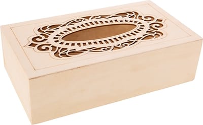 Cosy & Trendy Opbergbox Kleenex Design 26x14.5x7.5cm