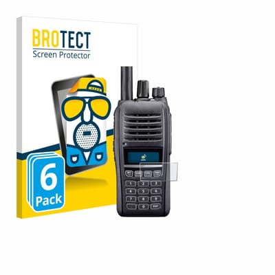 BROTECT - Screenprotector voor Icom IC-T10 - Folie Beschermfolie matte 6 Stuks