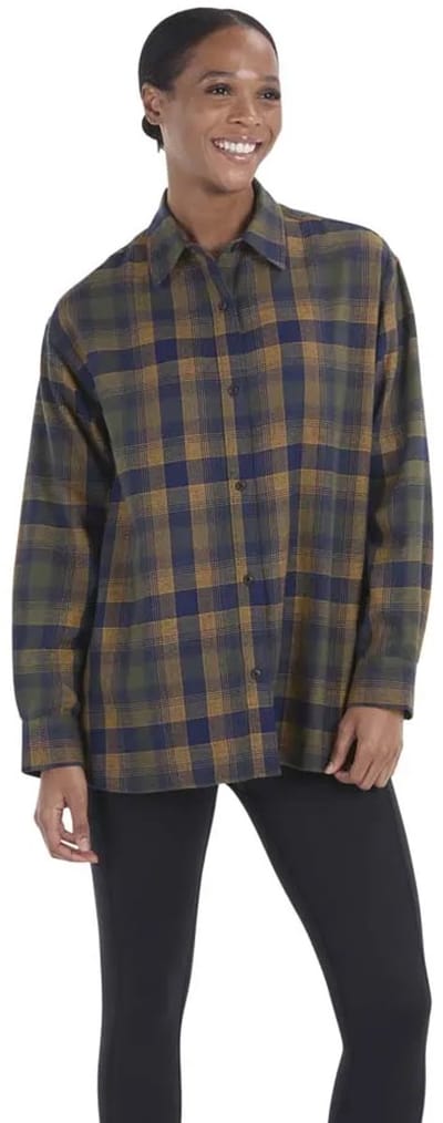 Marmot Fairfax Lightweight Relaxed Flannel Overhemd Met Lange Mouwen Bruin XS Vrouw