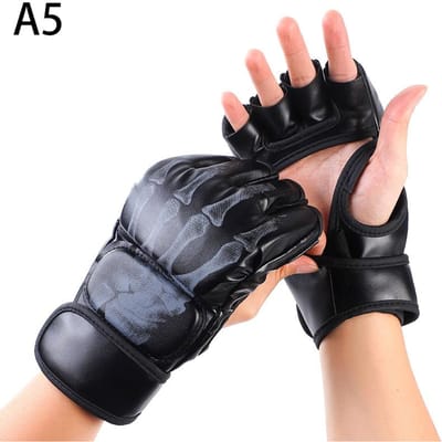 MMA Bokshandschoenen voor Mannen en Vrouwen PU Karate Muay Thai Free Fight MMA Sanda Training Jeugd Volwassenen Kinderen Uitrusting