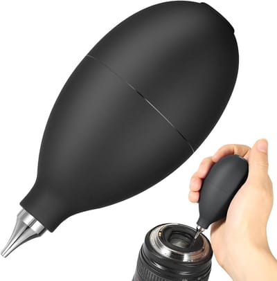 Luchtlamp Reiniger - Stofblazer Pomp - Apparaten Schoonmaken - Verbeterde Luchtstroom - Compact Ontwerp - Zwart