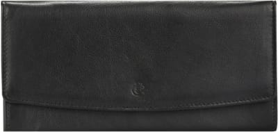 Esquire Eco portemonnee leer 18 cm - Dames - Horizontaal - black