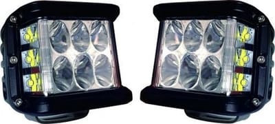 LED SPOT - 9 Led - 25 Watt - Cube - Set 2 stuks