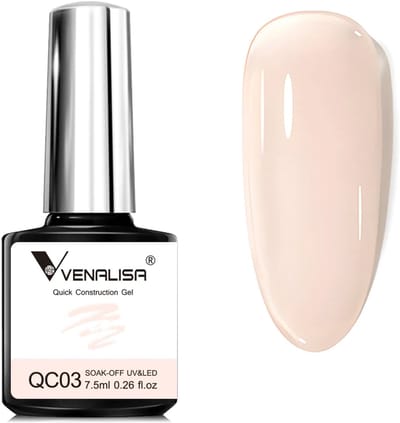 Venalisa BIAB Licht Nude - 7.5 ml - Licht Nude BIAB - Builder Gel - BIAB Nagellak - Builder in a Bottle - BIAB Nagel Builder - BIAB Kleuren - Venalisa BIAB