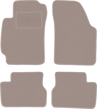 Beige velours vloermatten voor: Honda HR-V I crossover (1999-2006)