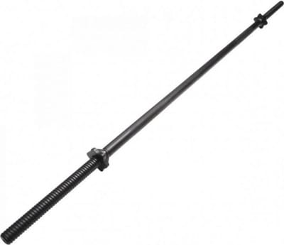 Gorilla Sports Halterstang - 170 cm - 30/31 mm - Schroefsluiting - Zwart