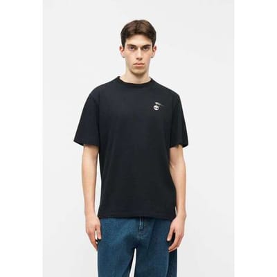 T-shirt Korte Mouw Timberland T-shirt met slogan op de achterkant
