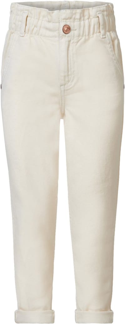 Noppies Girls Pants Effingham relaxed fit Meisjes Broek - Whitecap Gray - Maat 110