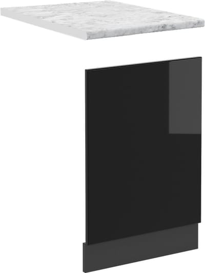 Vicco R-Line Frontpaneel – 45 cm, WB Marmer Zwart hoogglans