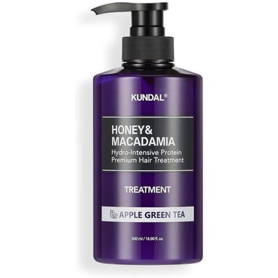 [KUNDAL] Honing & Macadamia Behandeling #Appel Groene Thee (Oude versie.) 500 ml