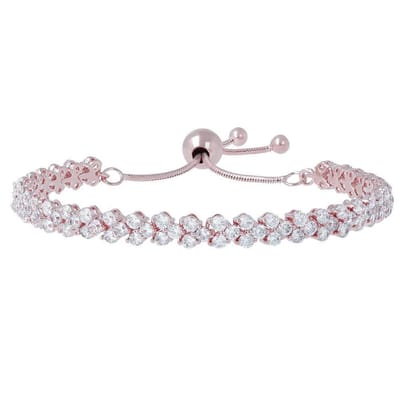 Altissima adjustable friendship pave tennis bracelet WSBZ00740WR