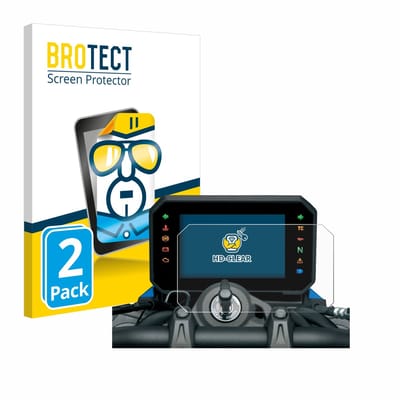 BROTECT - Screenprotector voor Suzuki GSX-8S 2023 - Folie Beschermfolie transparant 2 Stuks