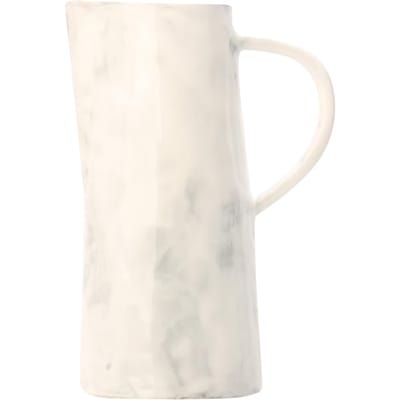 Off White Eenvoudige keramische kan (Taupe)