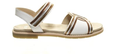 Platte Sandalen Dames Wit Ara Elba maat 37