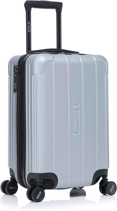 Kofferset 3 stuks - Reiskoffers Trolley set - Reizen en opslag - TSA-hangslot - Cabine medium groot - Grijs
