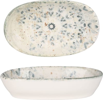 Rinart Serveerschaal - Fade - Porselein - 10 cm - set van 2
