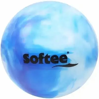 Ritmische Bal Parel Junior Wit/blauw