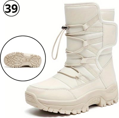 Livano Snowboots - Sneeuwschoenen - Wintersport Sneeuwboots - Dames - Ski - Ski Gadgets - EU39 - Wit