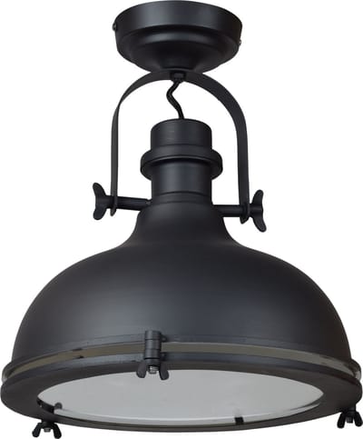 Urban Interiors Harvey Plafondlamp Zwart - Stelbaar - Ø32