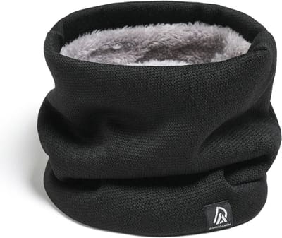 Sara Shop - Halswarmer Unisex - Halswarmer fleece - Halswarmer nike - Halswarmer heren - Nekwarmer - Halswarmer dames - Winter sjaal heren - Winter sjaal heren - wollen sjaal - Zwart