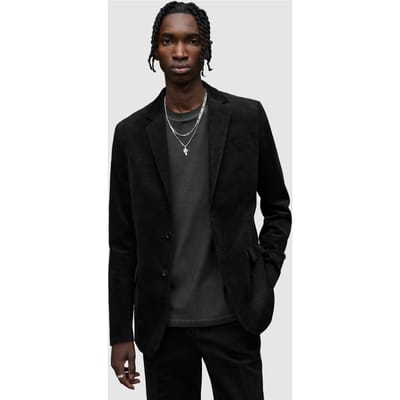 AllSaints Kiels Blazer Black Maat: 34 | Blazers Outlet | Heren | Bruin