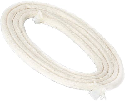 Dailygoods- Lont 5 meter - Glasvezel inzet - Ø 6mm - Voor olielamp - Voor smeltlicht - Geschikt voor gezuiverde oliën - Minimale slijtage - Glasvezeldocht