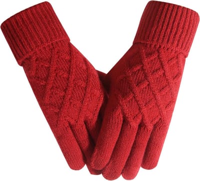 Thermische Handschoenen voor Mannen en Vrouwen | Warme Winterhandschoenen met Touchscreen | Gevoerd voor Koud Weer, Skiën en Buitenactiviteiten