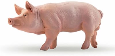 Speelfiguur - Boerderijdier - Varken - Beer