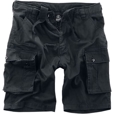 Brandit Shorts - Cody Vintage Shorts - S tot 7XL - voor Mannen - zwart